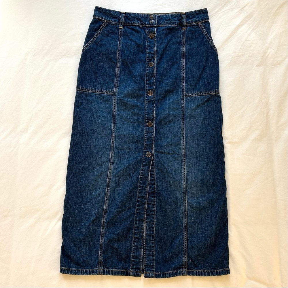 Old Navy Denim Midi Skirt